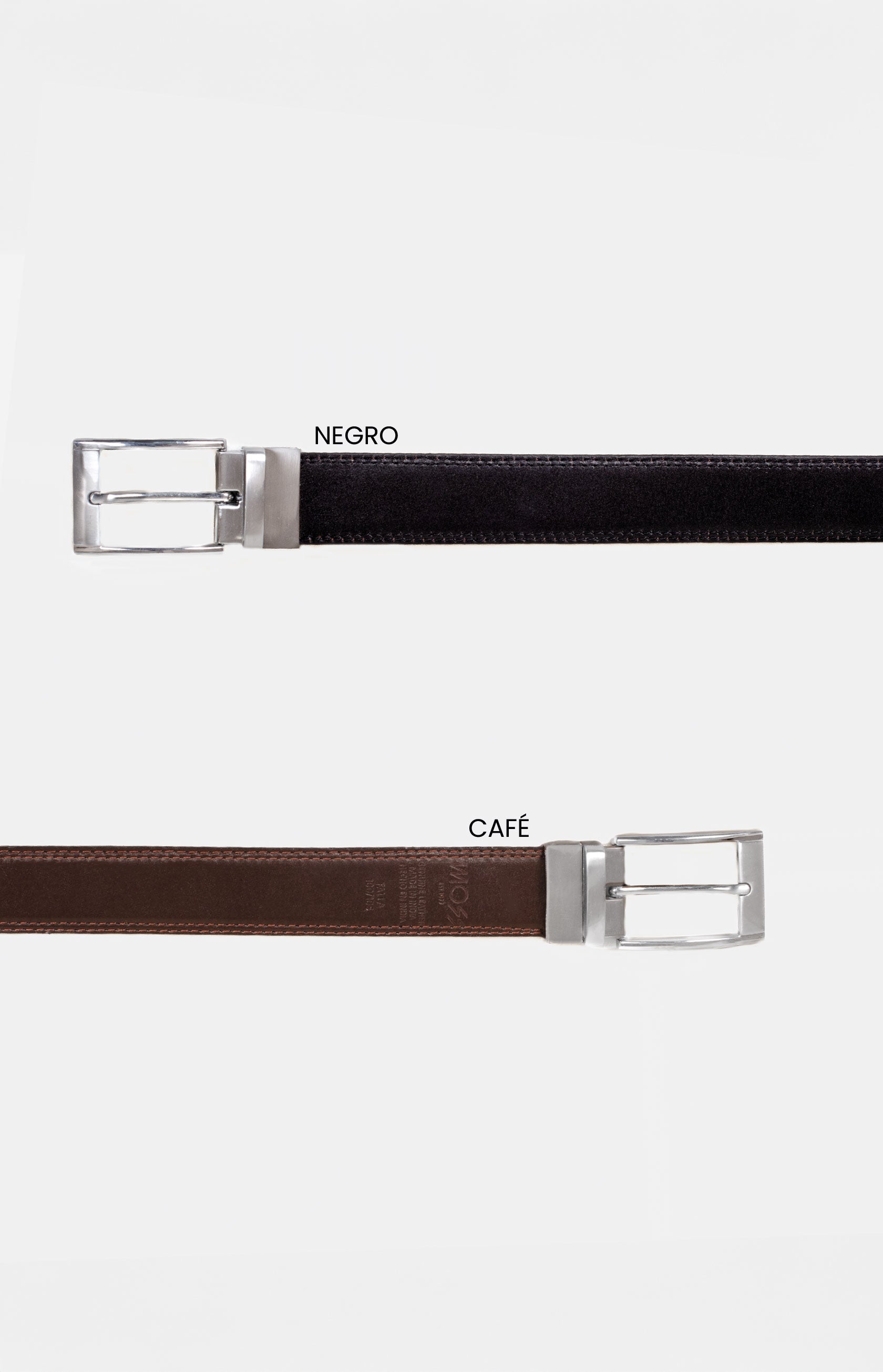 Cinturón Cuero Reversible