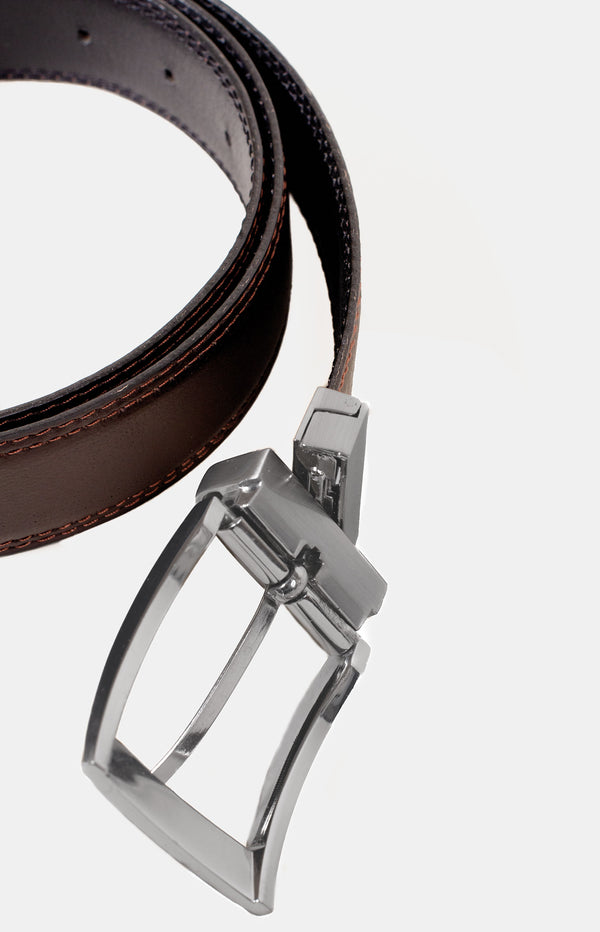 Cinturón Cuero Reversible